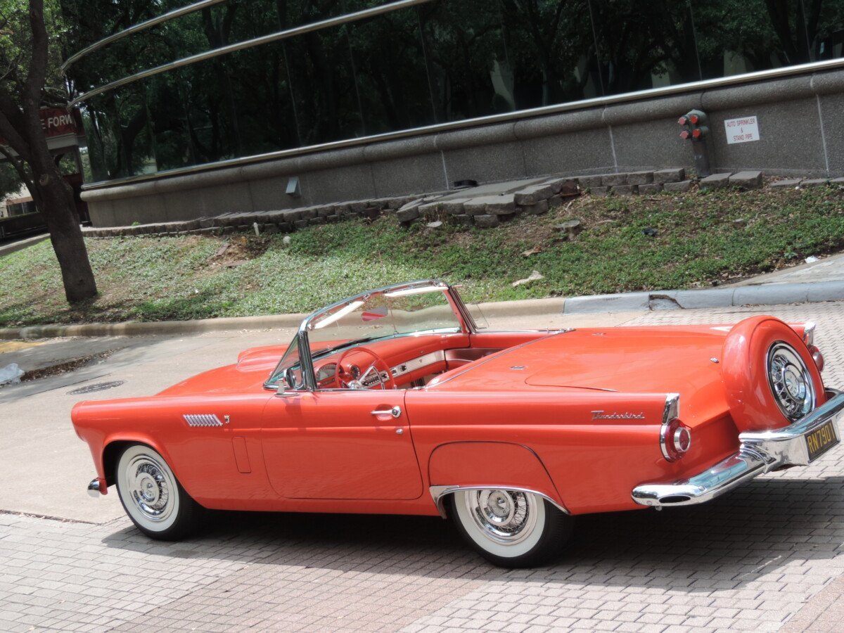 1956-Coral-Fiesta-Red-Thunderbird-For-Sale